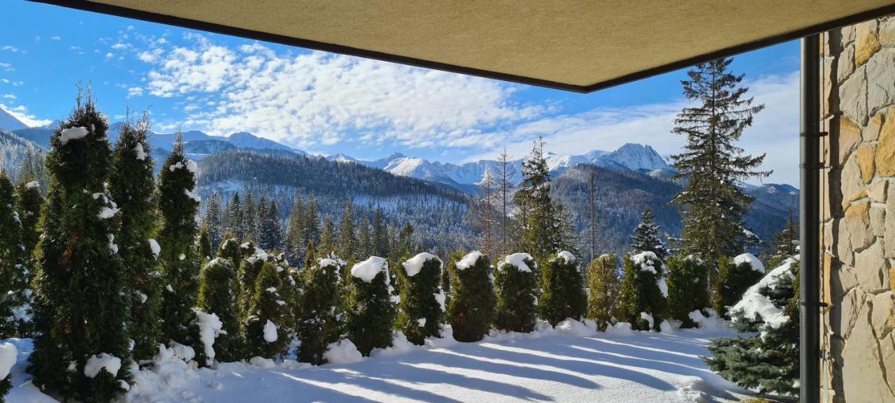 Oliwkowy, Apartament Widokowy Z Duzym Tarasem Zakopane Bagian luar foto