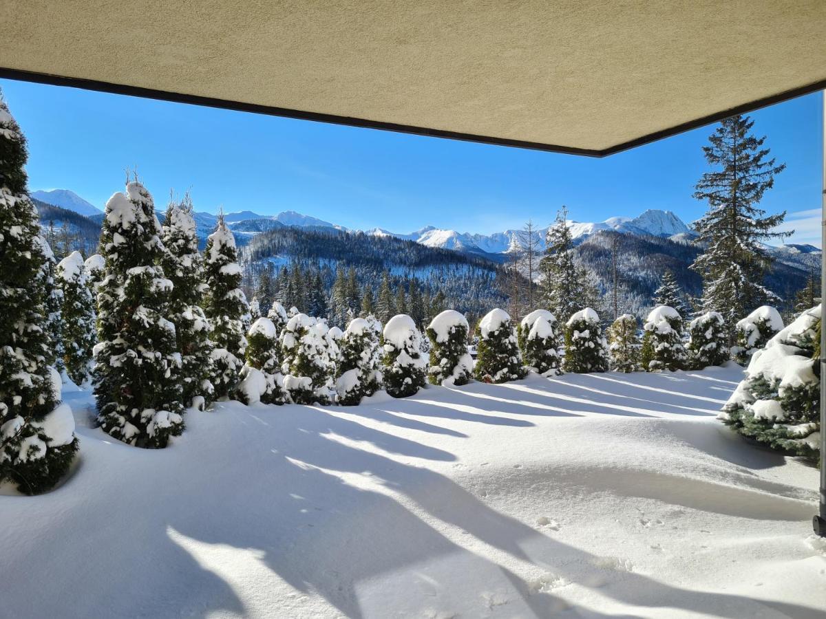 Oliwkowy, Apartament Widokowy Z Duzym Tarasem Zakopane Bagian luar foto