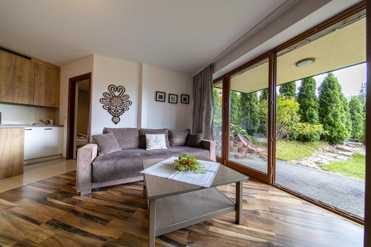 Oliwkowy, Apartament Widokowy Z Duzym Tarasem Zakopane Bagian luar foto