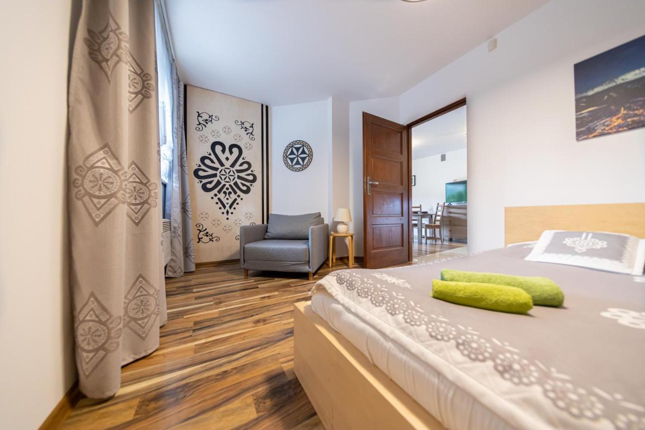 Oliwkowy, Apartament Widokowy Z Duzym Tarasem Zakopane Bagian luar foto