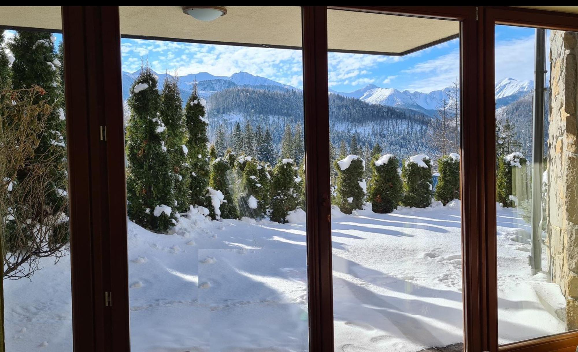 Oliwkowy, Apartament Widokowy Z Duzym Tarasem Zakopane Bagian luar foto